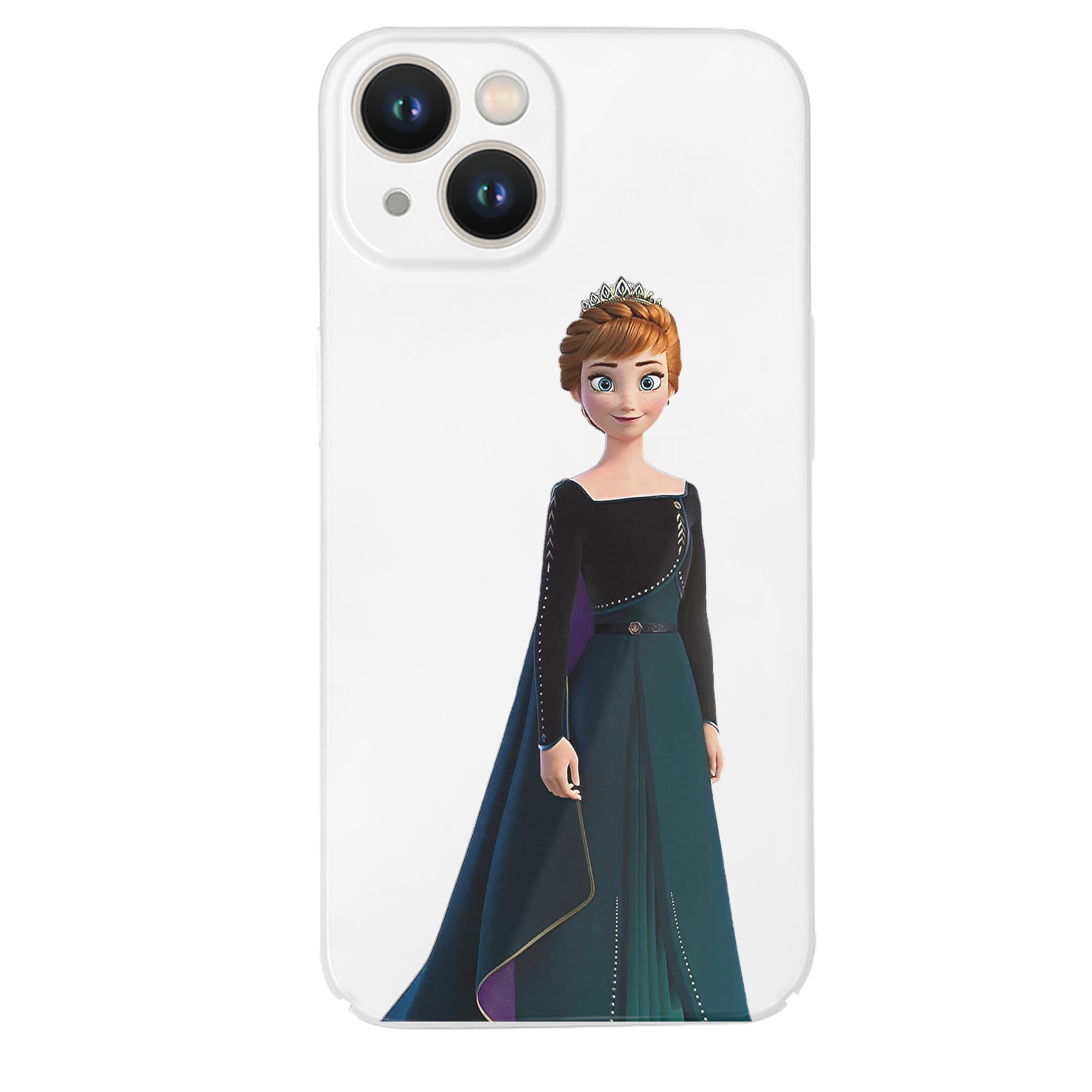 （画像用） アナと雪の女王 アンナ エルサ Frozen Anna Elsa 【iPhone 14シリーズ対応】ハードケース